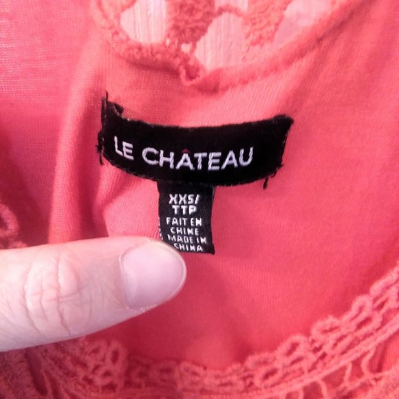 BOHO style BEAUTIFUL peach top! Fits XS-S - Picture 4 of 4